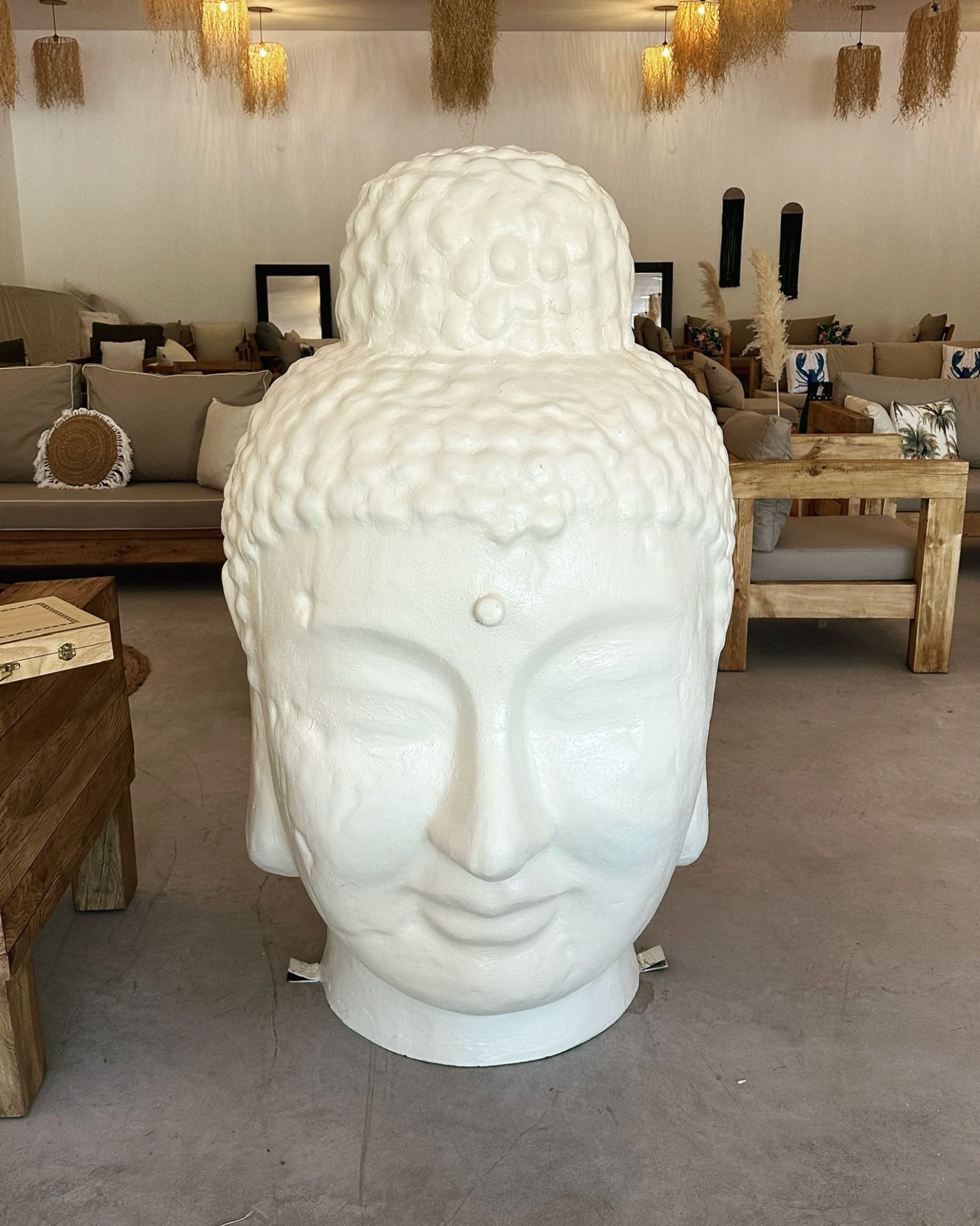Sooboho Buddha Kafa Heykel 160 cm