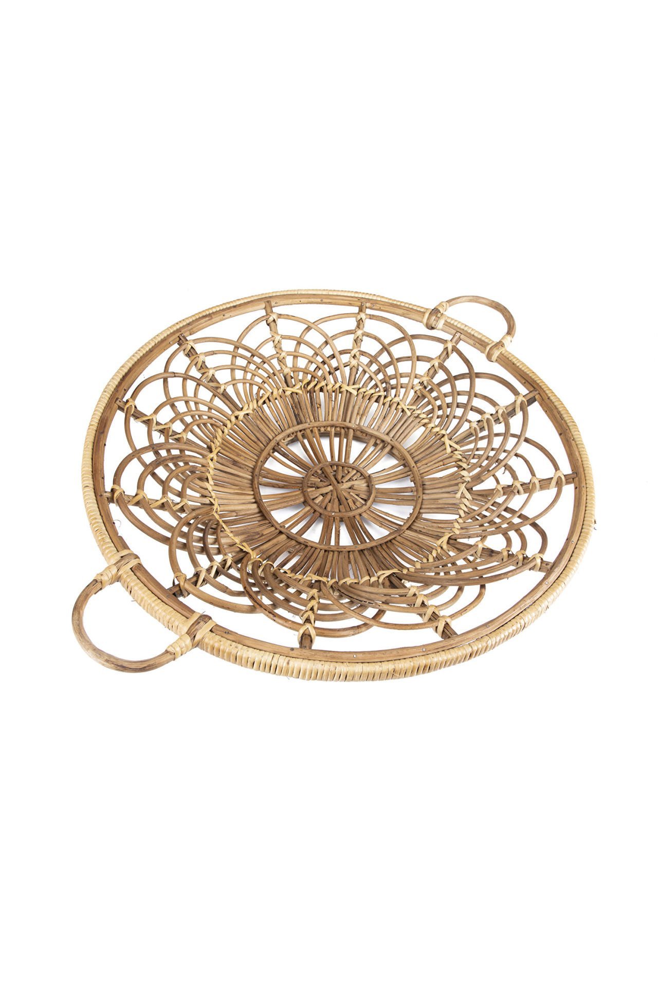 Sooboho Rattan Bambu Dekoratif Tepsi