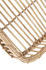 Sooboho Rattan Bambu Dekoratif Tepsi Büyük
