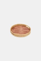 Sooboho Rattan Bambu Dekoratif Tepsi