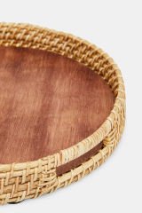 Sooboho Rattan Bambu Dekoratif Tepsi