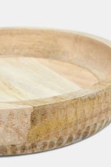 Sooboho Ahşap Oymalı Kase Küçük