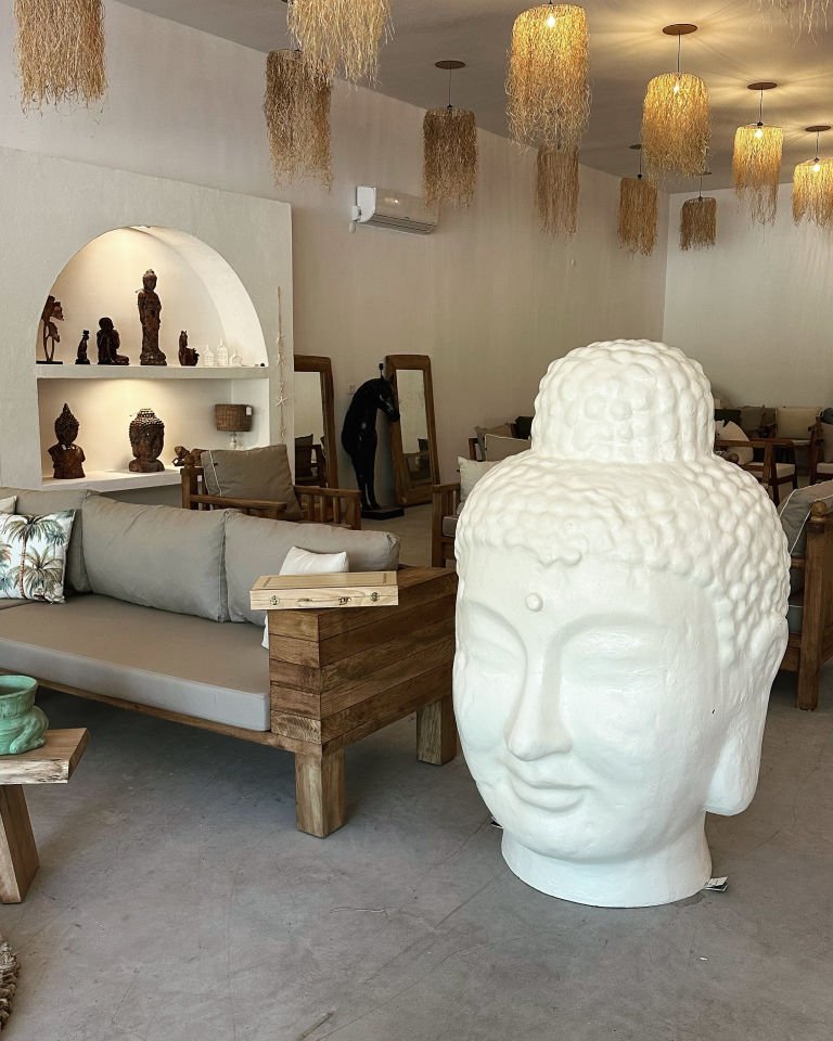 Sooboho Buddha Kafa Heykel 160 cm