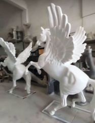 Sooboho Pegasus At Şahlanan 250 cm Heykel