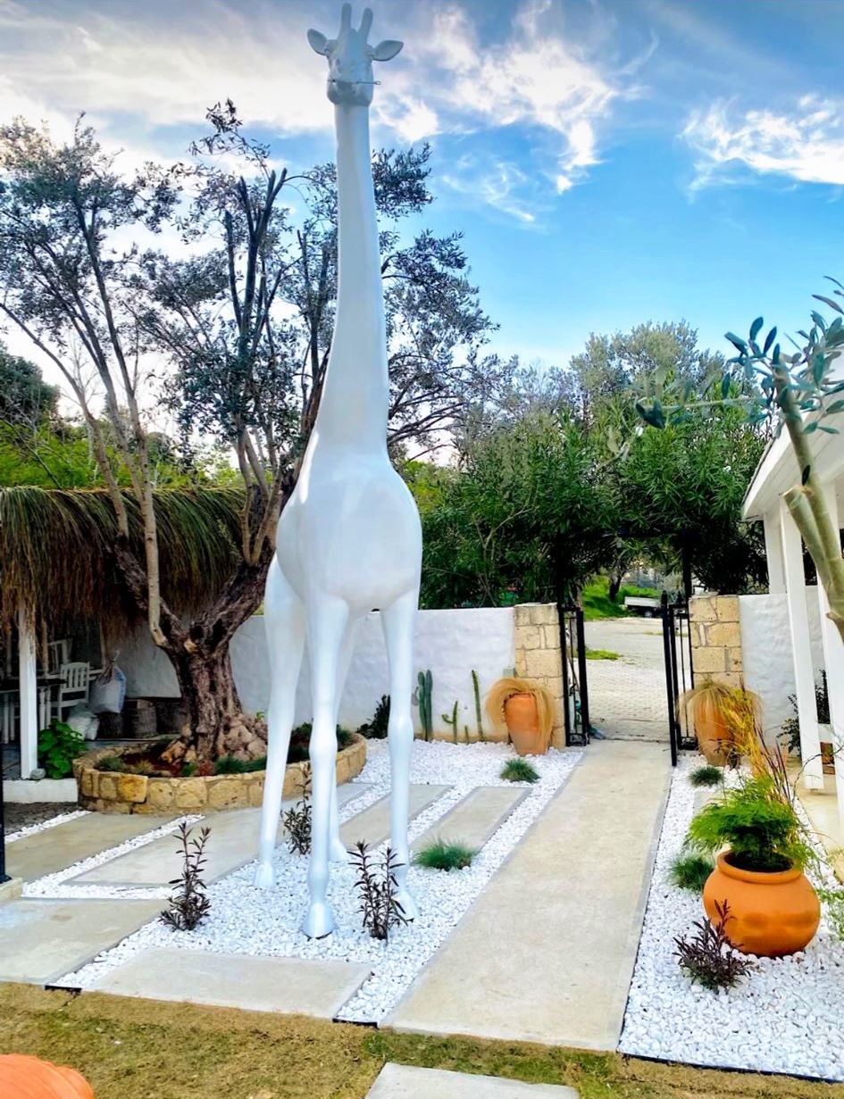 Sooboho Zürafa 280cm Heykel Aydınlatmalı