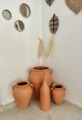 Sooboho Antik Küp Toprak Saksı Büyük