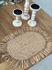 Sooboho Hasır Amerikan Servis Oval