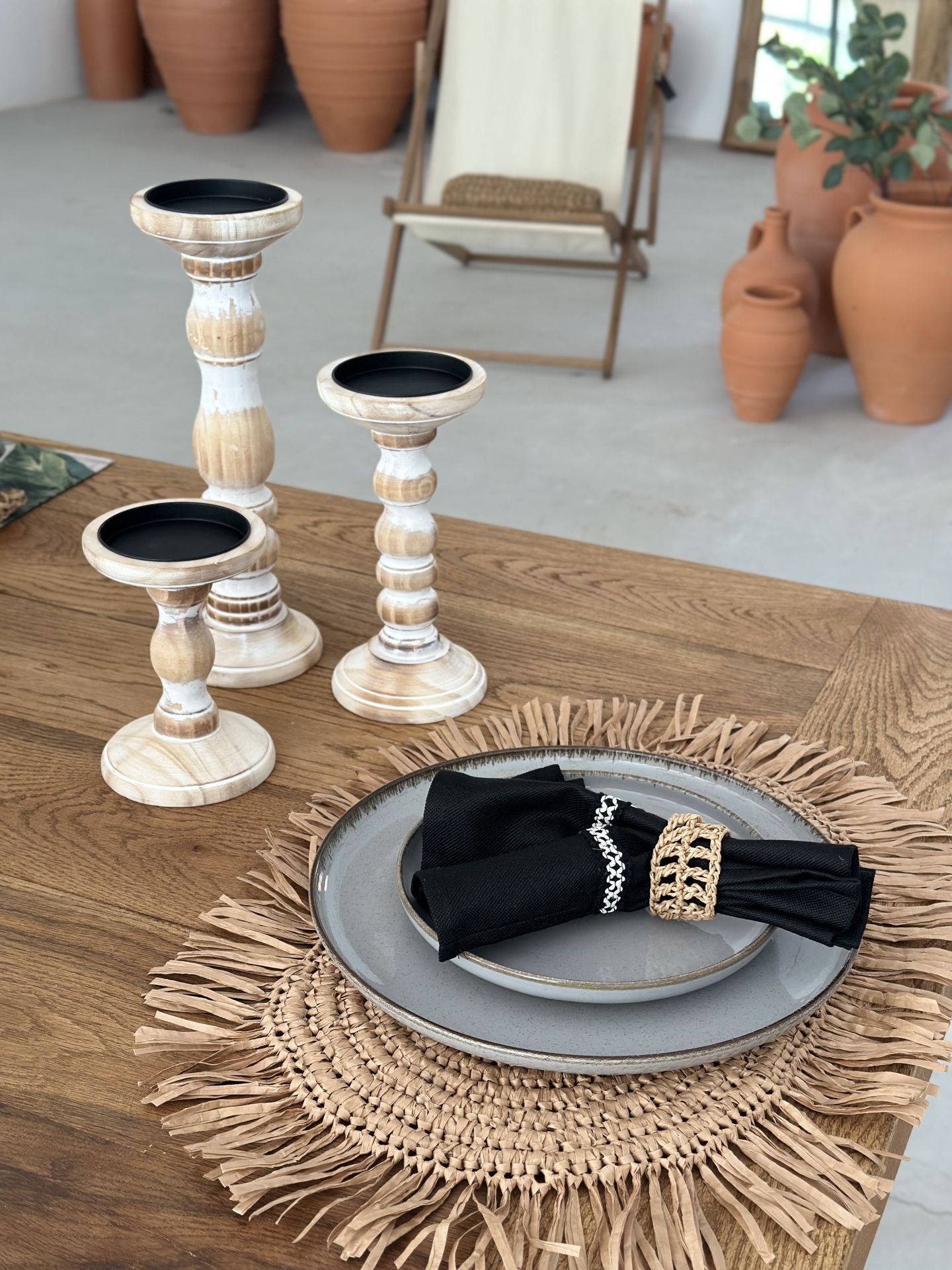 Sooboho Hasır Amerikan Servis Oval