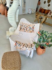 Sooboho  Desen Baskılı %100 Pamuk Peştemal