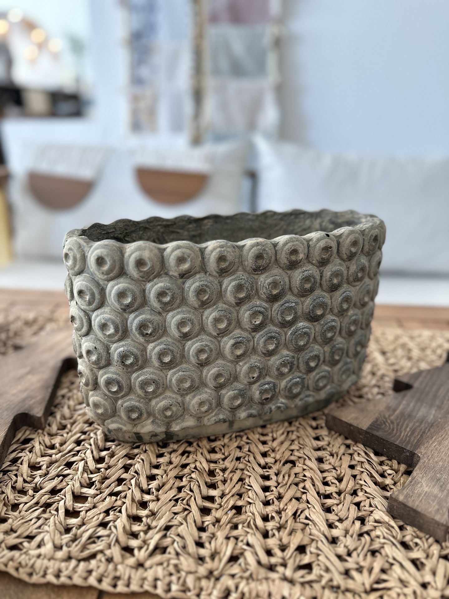 Sooboho Oval Saksı/Vazo