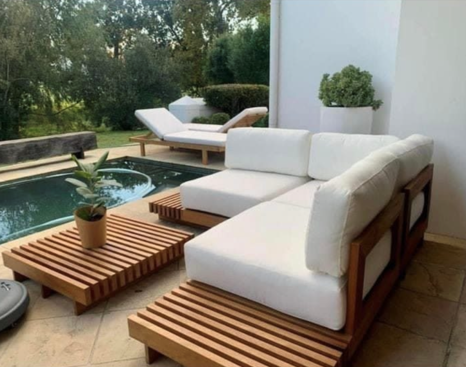 Modern Bahçe / İç Mekan Bali Köşe Oturma Grubu