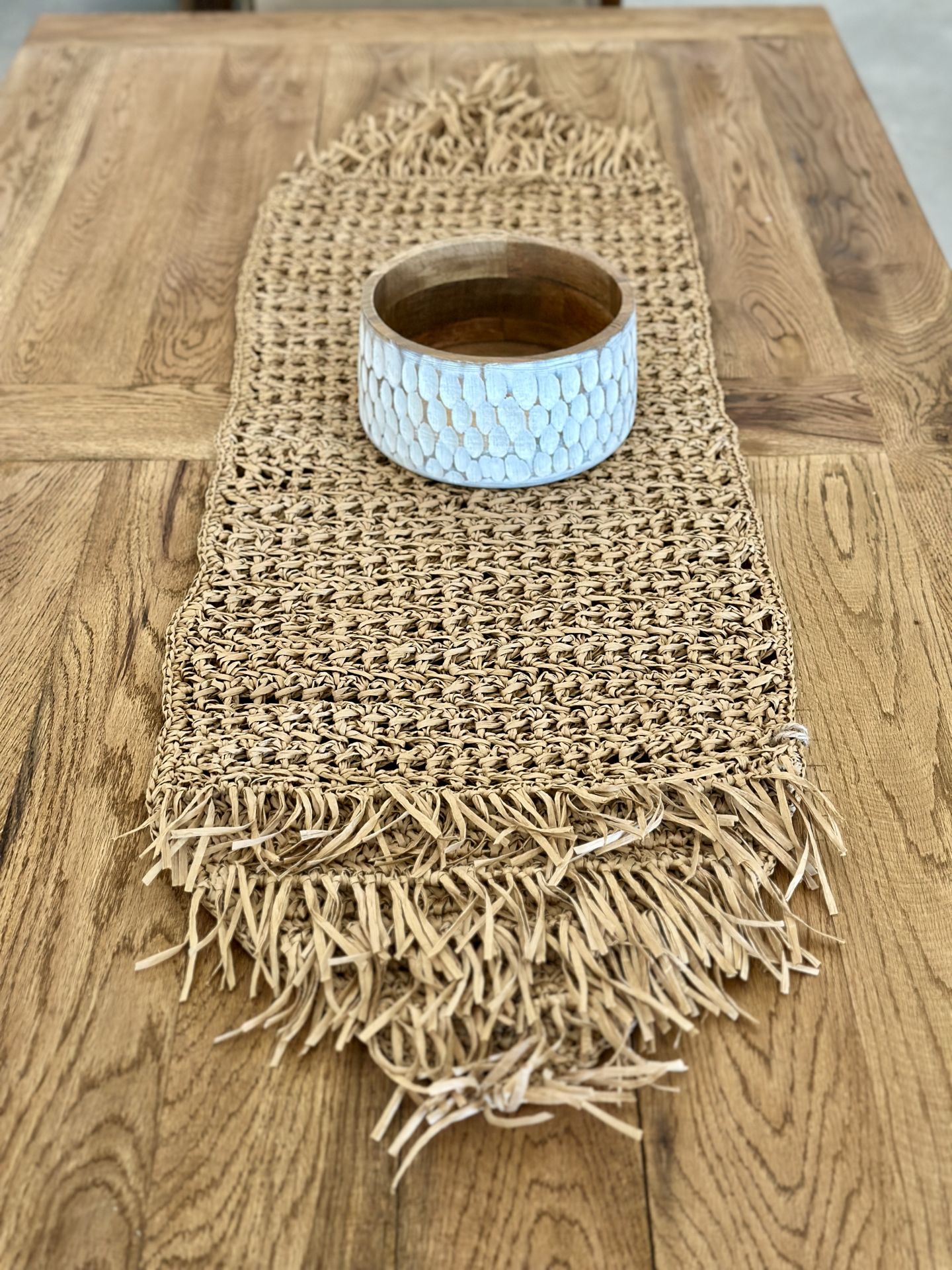 Sooboho Dekoratif Hasır Runner