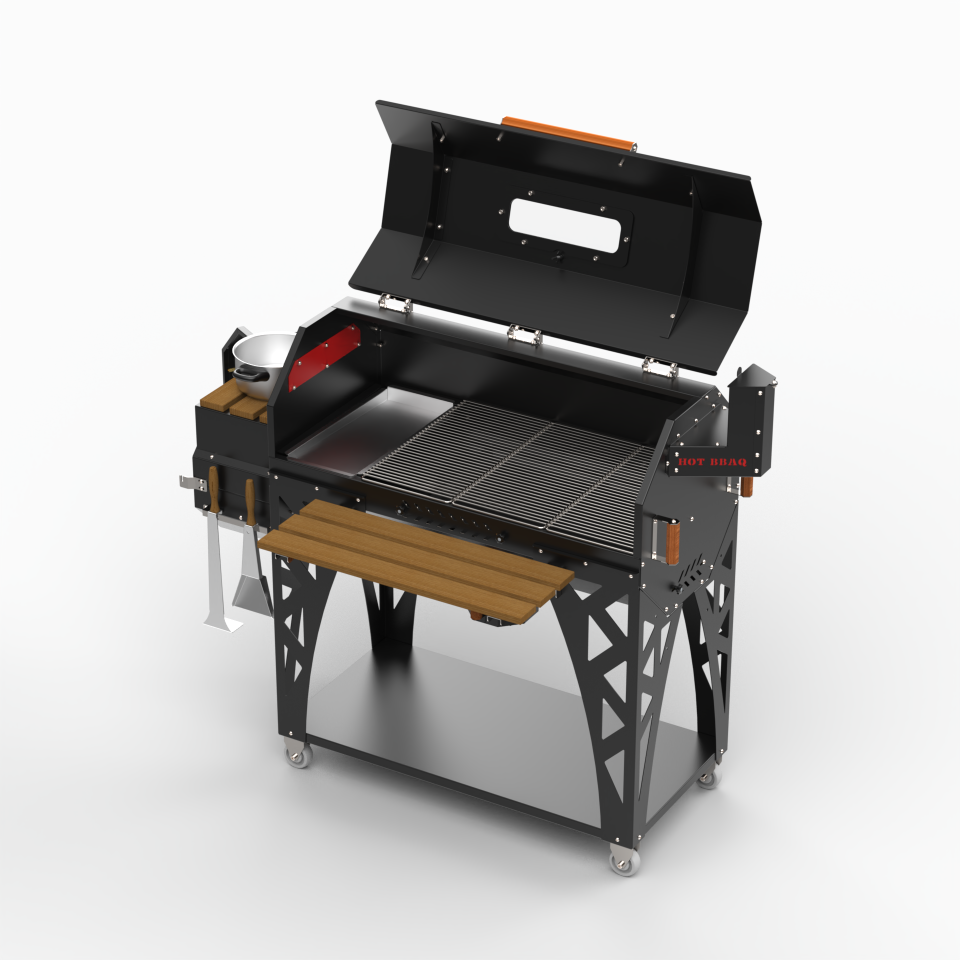 Sooboho Hot Big Quartz Smoker Mangal Barbekü