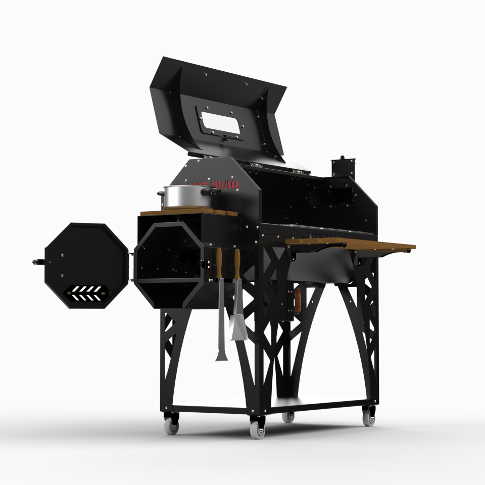 Sooboho Hot Big Quartz Smoker Mangal Barbekü
